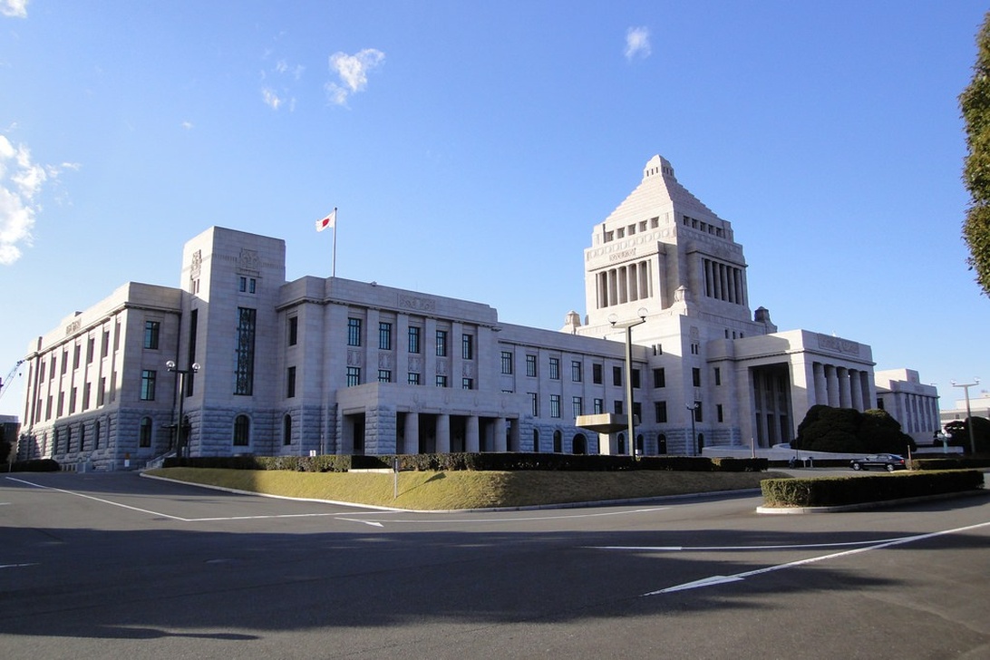 Japans parlamentsbyggnad, National Diet Building, ett exempel på den lagstiftande församlingen i ett parlamentariskt system.